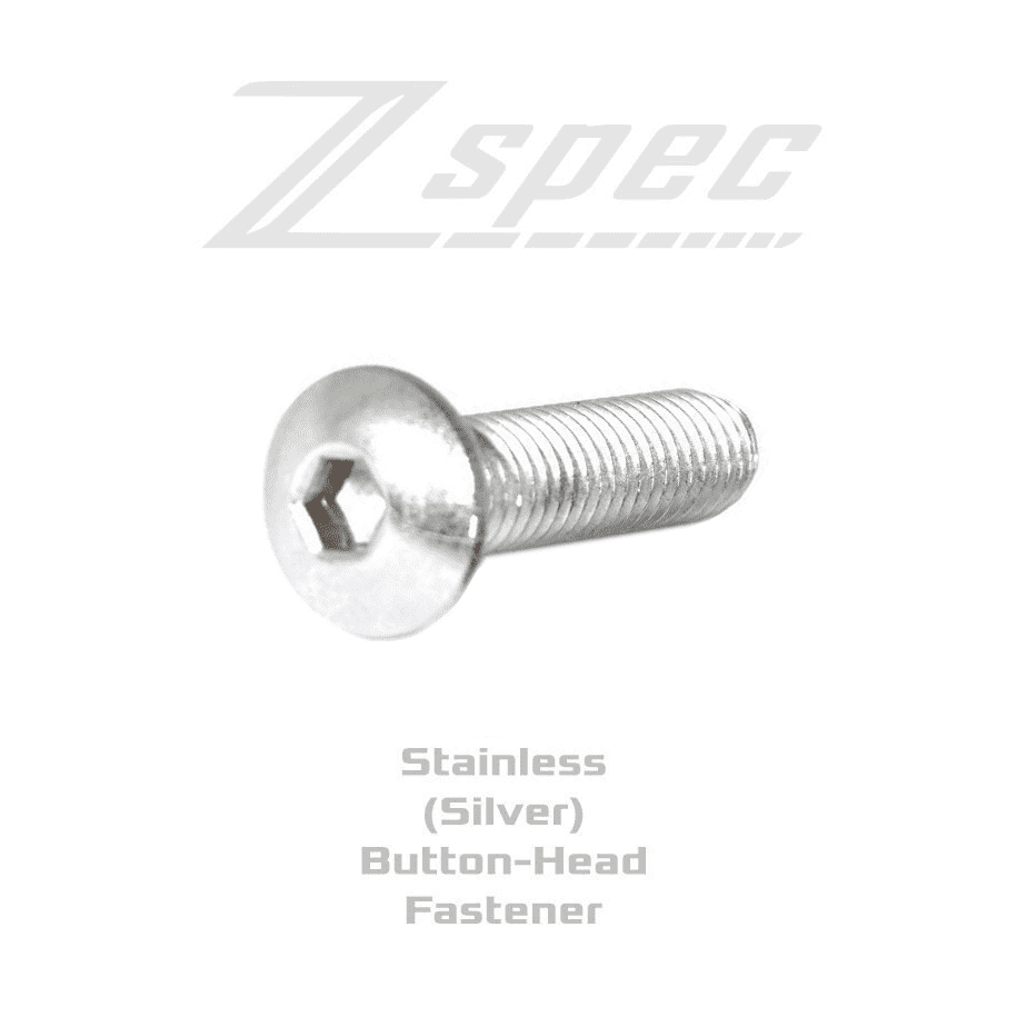 ZSPEC M5x20mm Button-Head Fasteners, Metric, SUS304 Stainless, 10-Pack