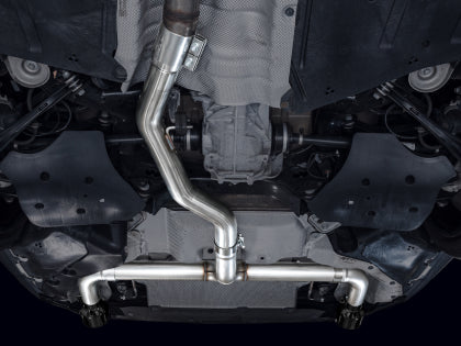 AWE - 330i / 430i Base G2X Track Edition Axle Back Exhaust - Diamond Black