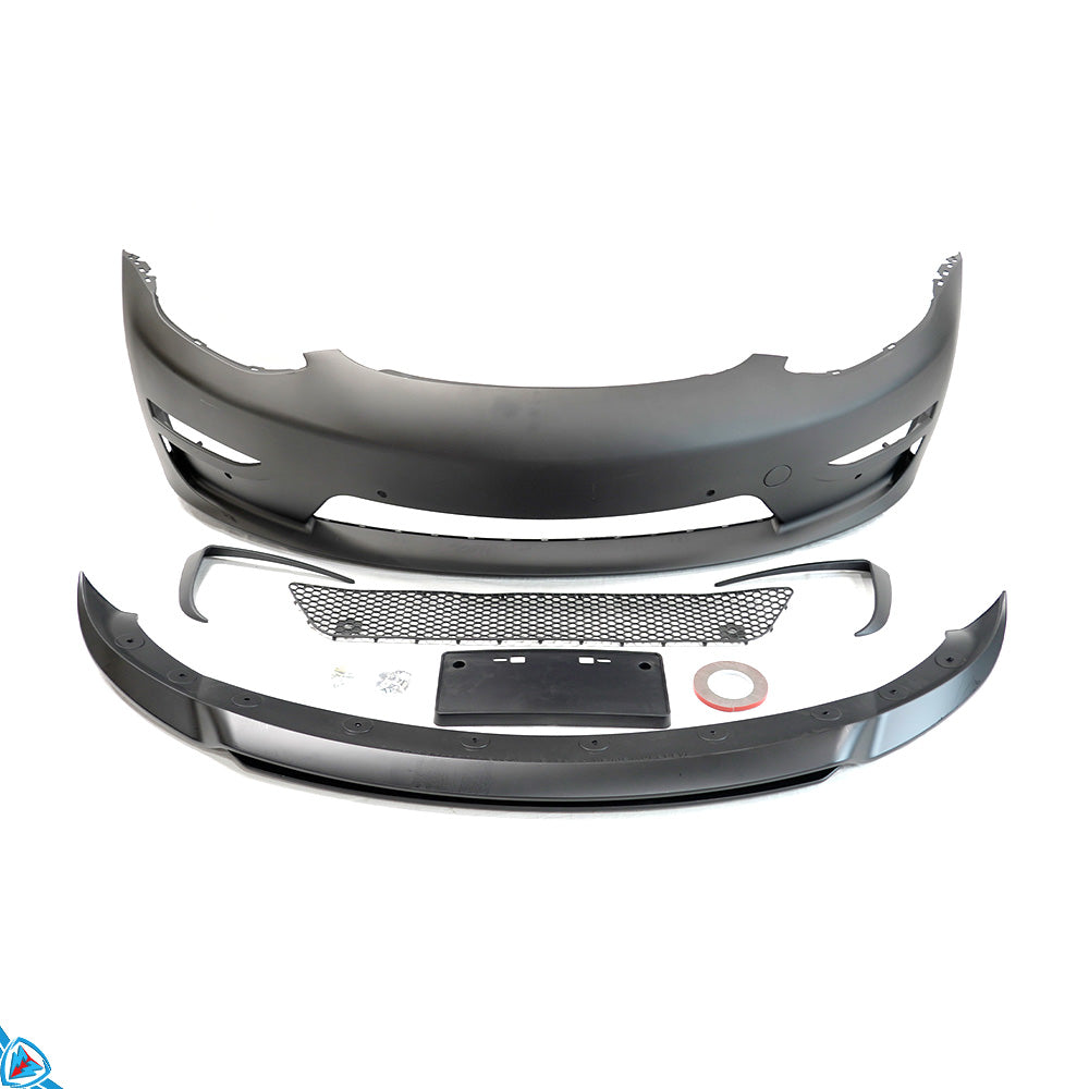 CUSTUNING Tesla Model 3 Front Facia Upgrade (Front Bumper + Lip)