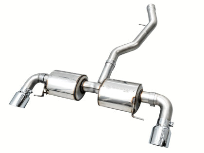 AWE - BMW 330i/430i Base G2X Touring Axle Back Exhaust - Chrome Silver