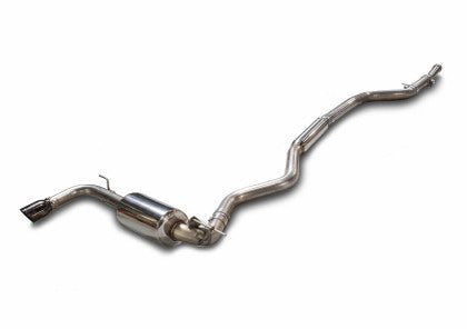 AWE - BMW F30 320i Touring Exhaust w/Performance Mid Pipe - Diamond Black Tip (90mm)