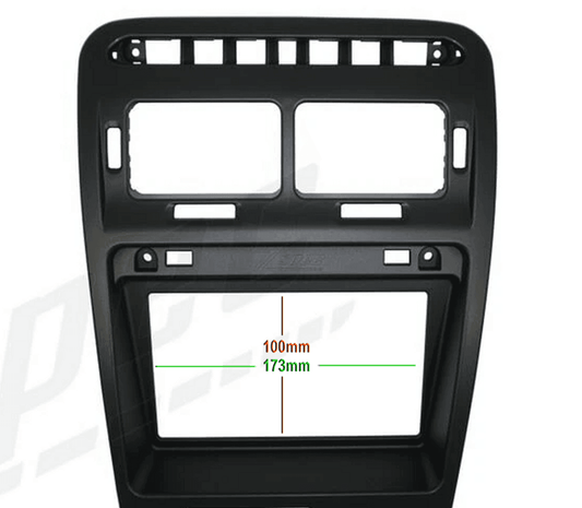 ZSPEC RHD Double-Din Radio Bezel Face-Plate for Nissan Z32 300zx, Bezel-ONLY