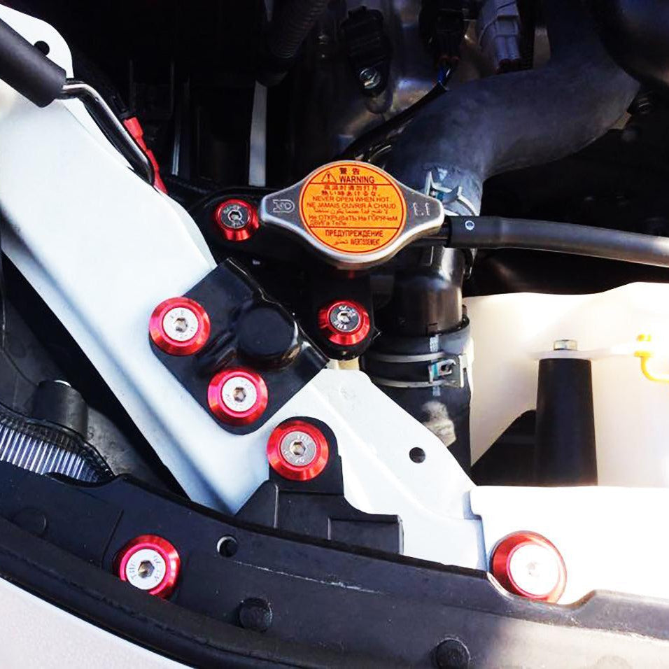 ZSPEC "Stage 2" Dress Up Bolts® Fastener Kit for Scion FRS, Subaru BRZ, Toyota 86 '13-21, Stainless & Billet