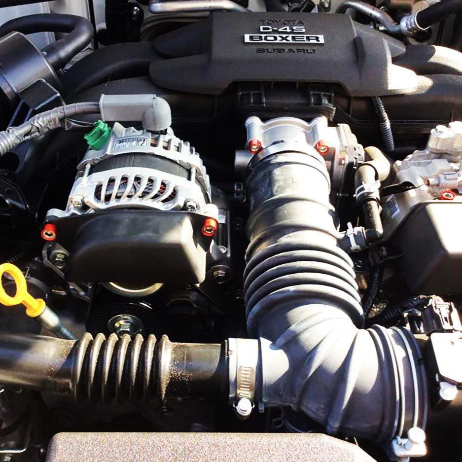 ZSPEC "Stage 2" Dress Up Bolts® Fastener Kit for Scion FRS, Subaru BRZ, Toyota 86 '13-21, Stainless & Billet