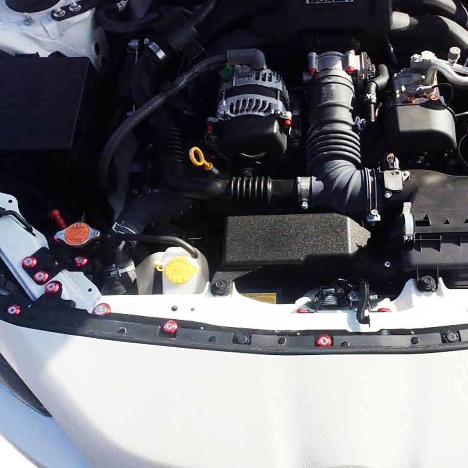 ZSPEC "Stage 3" Dress Up Bolts® Fastener Kit for Scion FRS, Subaru BRZ, Toyota 86 '13-21, Stainless & Billet