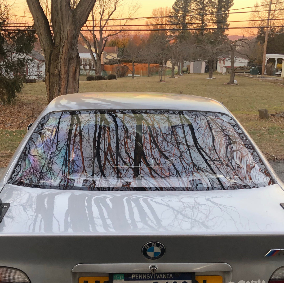 Polycarbonate Rear Windshield - E36 Sedan