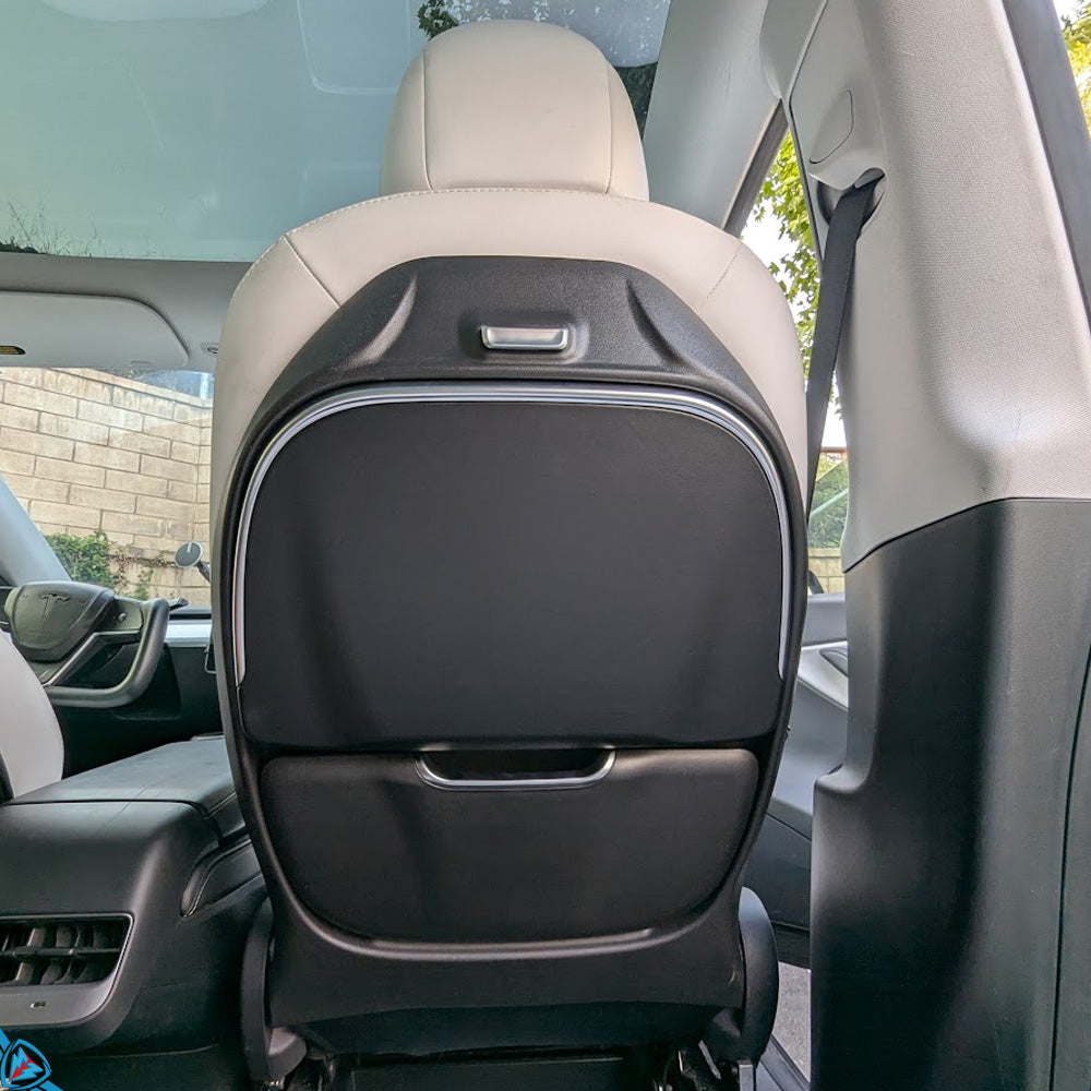 Full Replacement Luxury Seat Back with Folding Table and Wireless Charging for Tesla Model 3 / Y