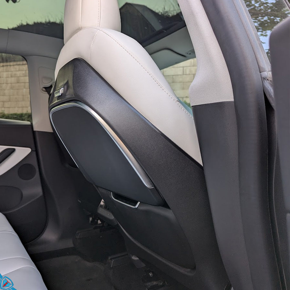 Full Replacement Luxury Seat Back with Folding Table and Wireless Charging for Tesla Model 3 / Y