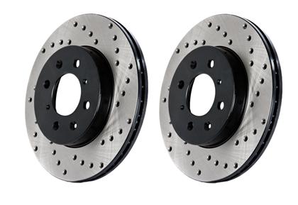 Stoptech - Centric Performance 12-16 F10 M5 Brake Rotor Drilled Front Right