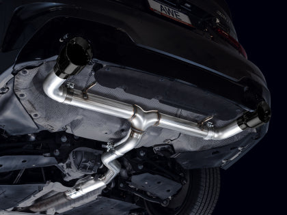 AWE - 330i / 430i Base G2X Track Edition Axle Back Exhaust - Diamond Black