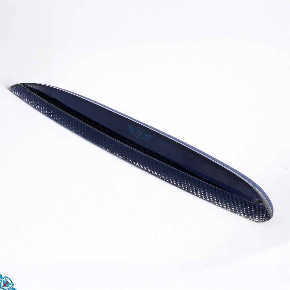 Genuine Carbon Fiber Replacement Hood Vent for F2X F3X F8X BMW with GTS Style Aftermarket Hood