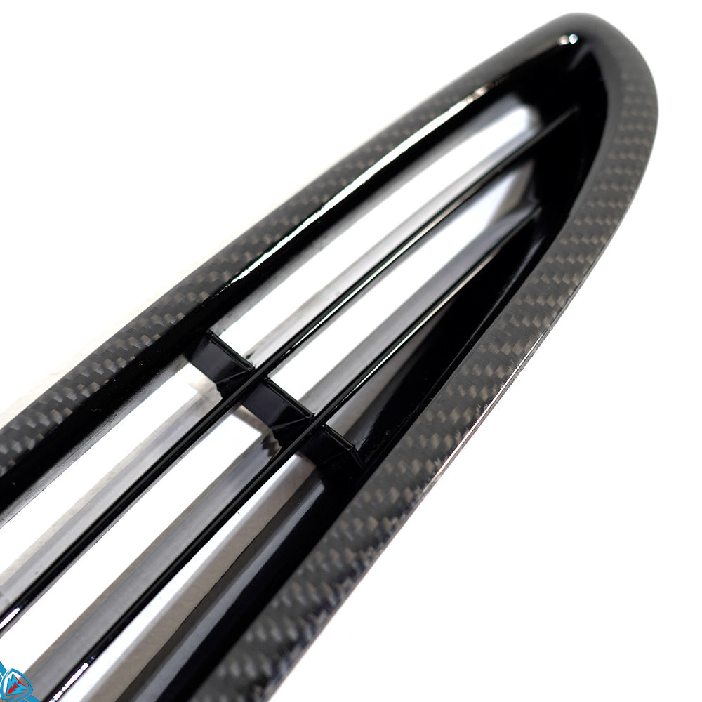 Genuine Carbon Fiber Replacement Hood Vent for F2X F3X F8X BMW with GTS Style Aftermarket Hood