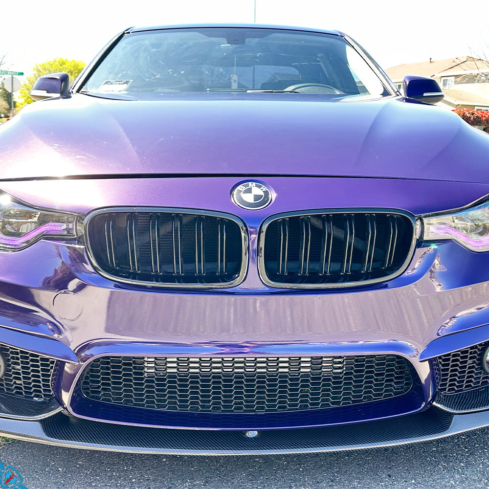 2012-2018 BMW 3 Series (F30/F31) M Style Dual Slat ABS Plastic Kidney Grilles | E3Tuning