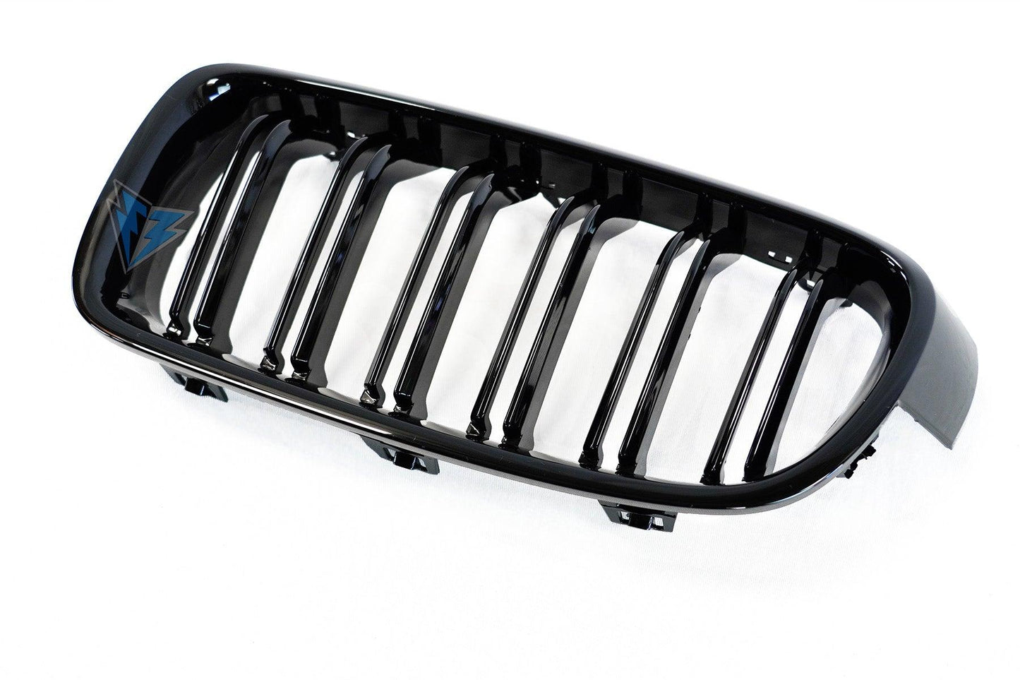 2012-2018 BMW 3 Series (F30/F31) M Style Dual Slat Kidney Grilles (Pair) [Various Finishes]