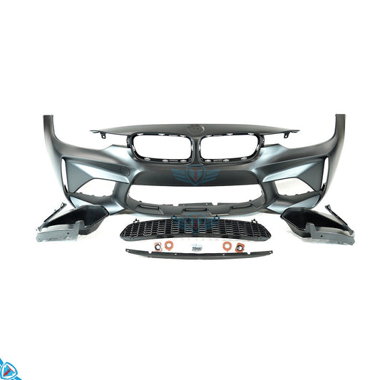 2012-2018 BMW 3 Series (F30/F31) M2 Style Polypropylene Front Bumper Conversion Kit | E3Tuning
