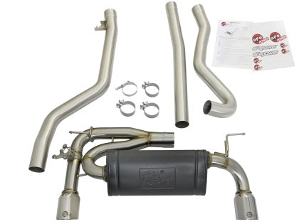 aFe - MACH Force-Xp Stainless Steel Cat-Back Exhaust System w/Polished Tips || F3x B58