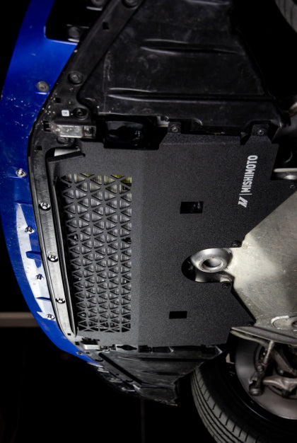 Mishimoto - BMW G8x Skid Plate Engine - Wrinkle Black