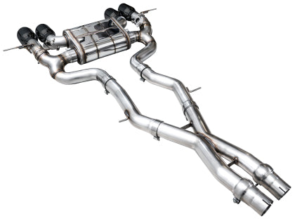 AWE - BMW G87 M2 SwitchPath Edition Exhaust - Diamond Black Tips