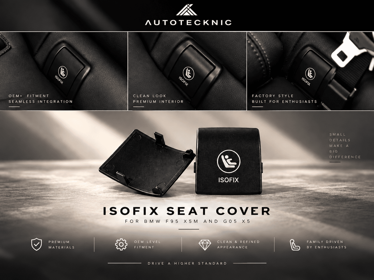 AutoTecknic ISOFIX Child Seat Anchor Cover - BMW G05 X5 | F95 X5M