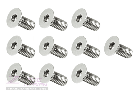 ZSPEC M4-0.7x10mm Fasteners, FHSC, Stainless Steel SUS304, 10-Pack