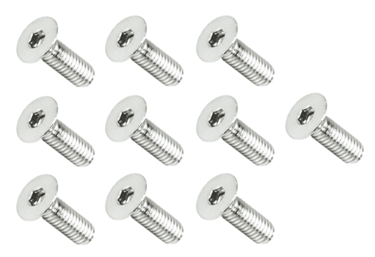 ZSPEC M4-0.7x12mm Fasteners, FHSC, Stainless Steel SUS304, 10-Pack