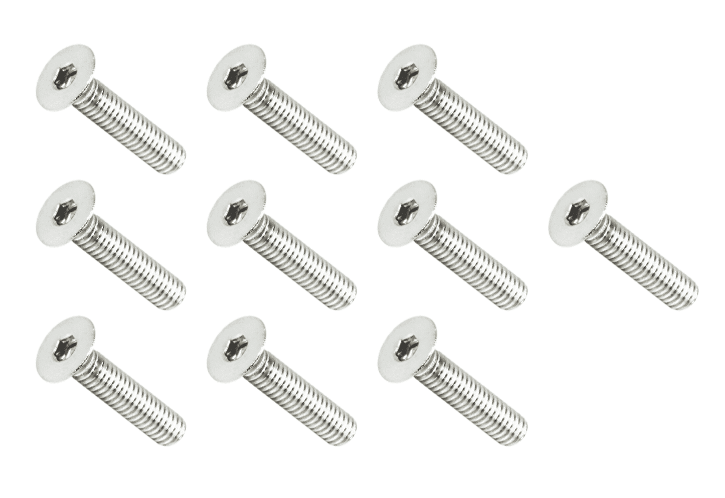 ZSPEC M4-0.7x20mm Fasteners, FHSC, Stainless Steel SUS304, 10-Pack