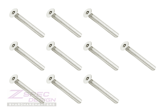 ZSPEC M4-0.7x35mm Fasteners, FHSC, Stainless Steel SUS304, 10-Pack