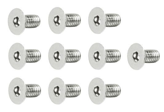 ZSPEC M4-0.7x8mm Fasteners, FHSC, Stainless Steel SUS304, 10-Pack