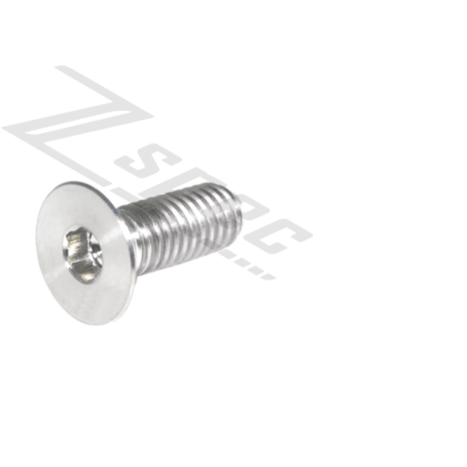 ZSPEC M6-1.0x16mm Flat-Head FHSC Fastener/Bolt, Titanium Grade-5, Per Each