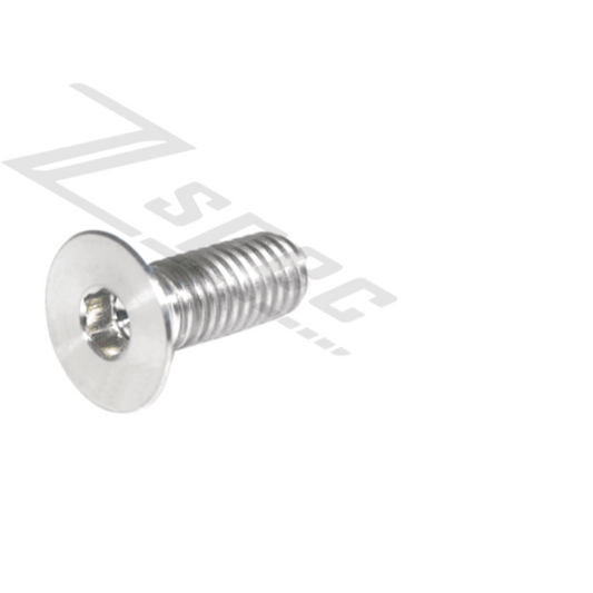 ZSPEC M6-1.0x16mm Flat-Head FHSC Fastener/Bolt, Titanium Grade-5, Per Each