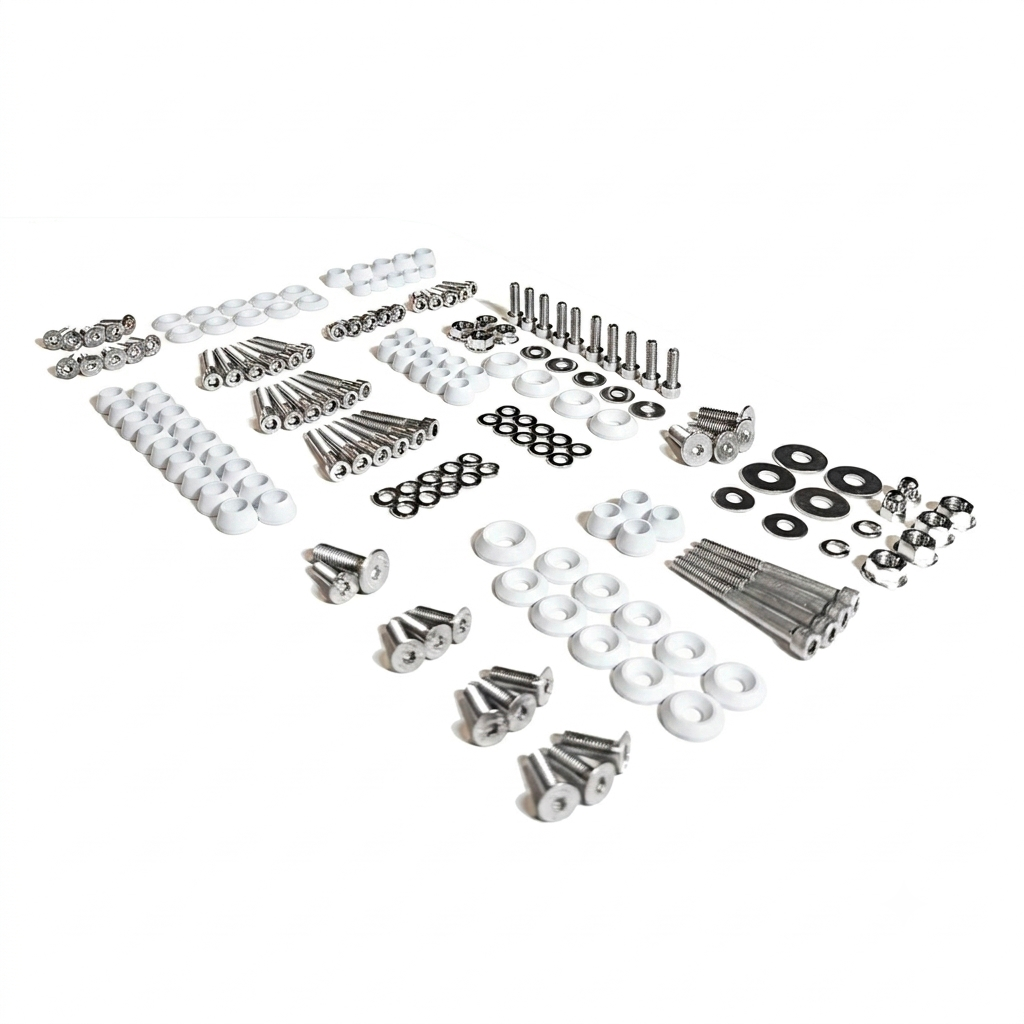 ZSPEC Stage-3 Dress Up Bolts® Fastener Kit for '15-23 Ford Mustang GT 5.0L S550, Stainless & Billet