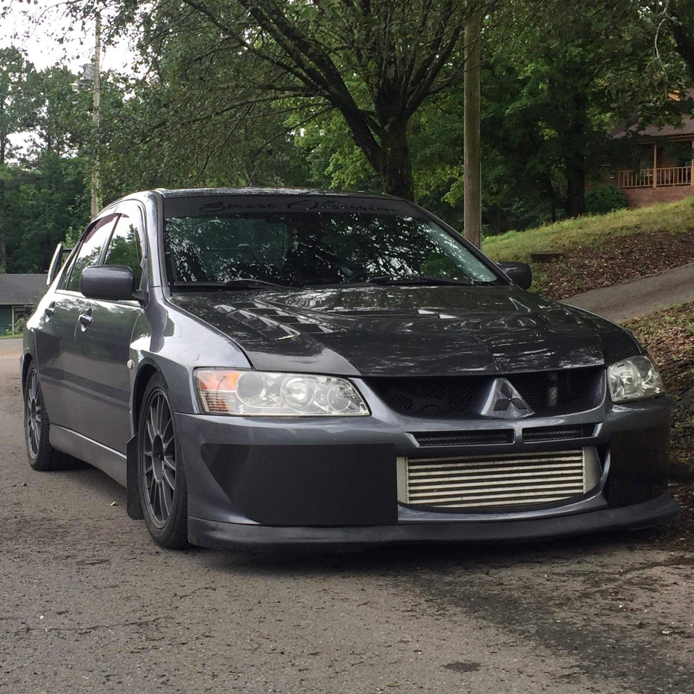 JDC Carbon Fiber Bumper Shutters (Evo 8)