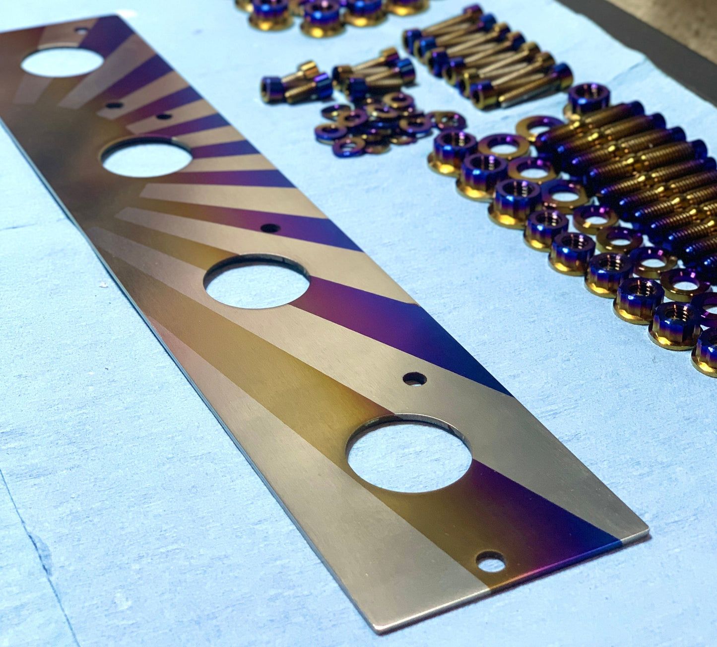 JDC Titanium Coil On Plug Mounting Plate (Evo 4-9)