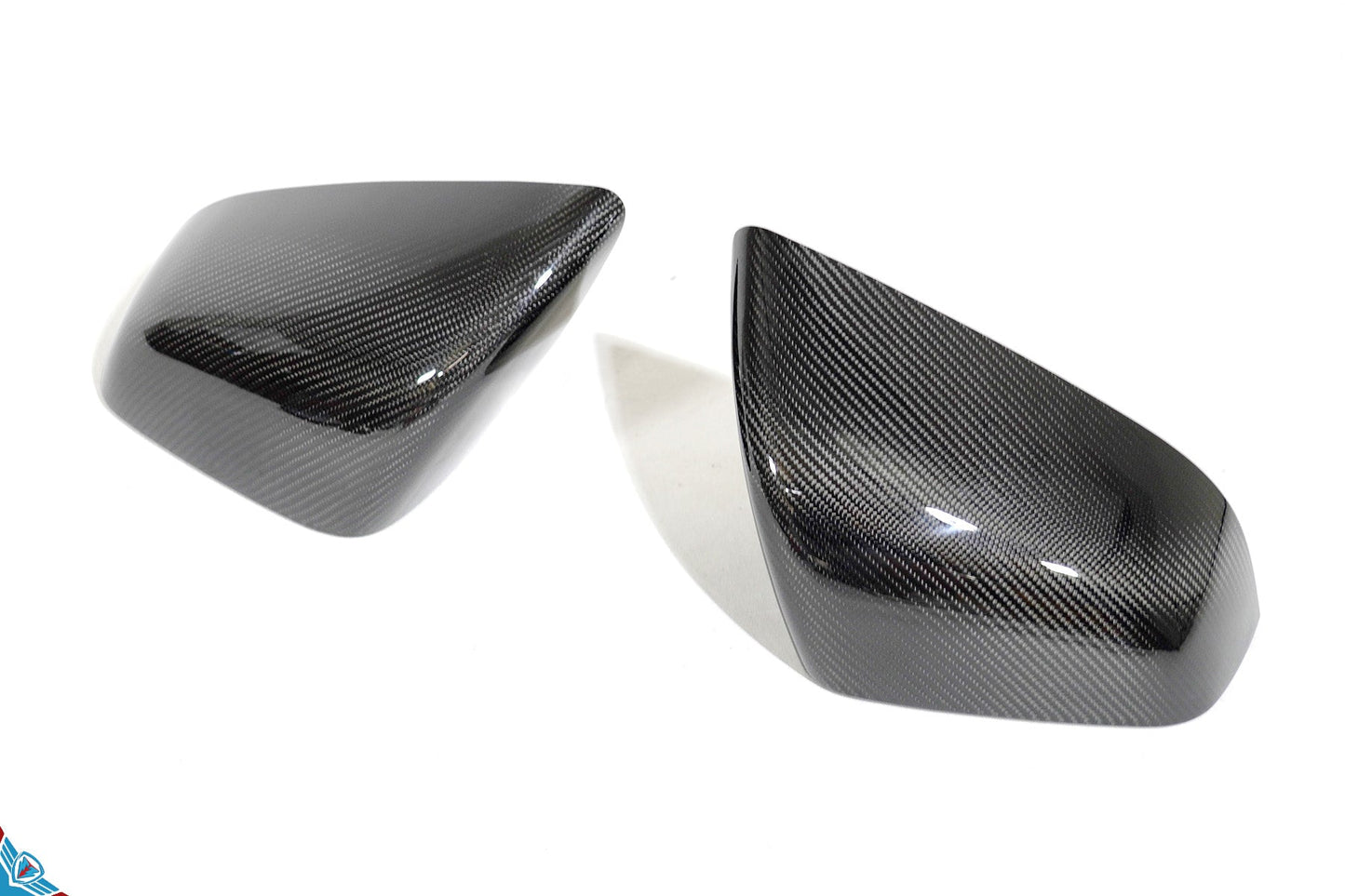 Tesla Model X OEM Overlay Dry Carbon Fiber Mirror Covers [Various Finishes] | FYBR Aerodynamics