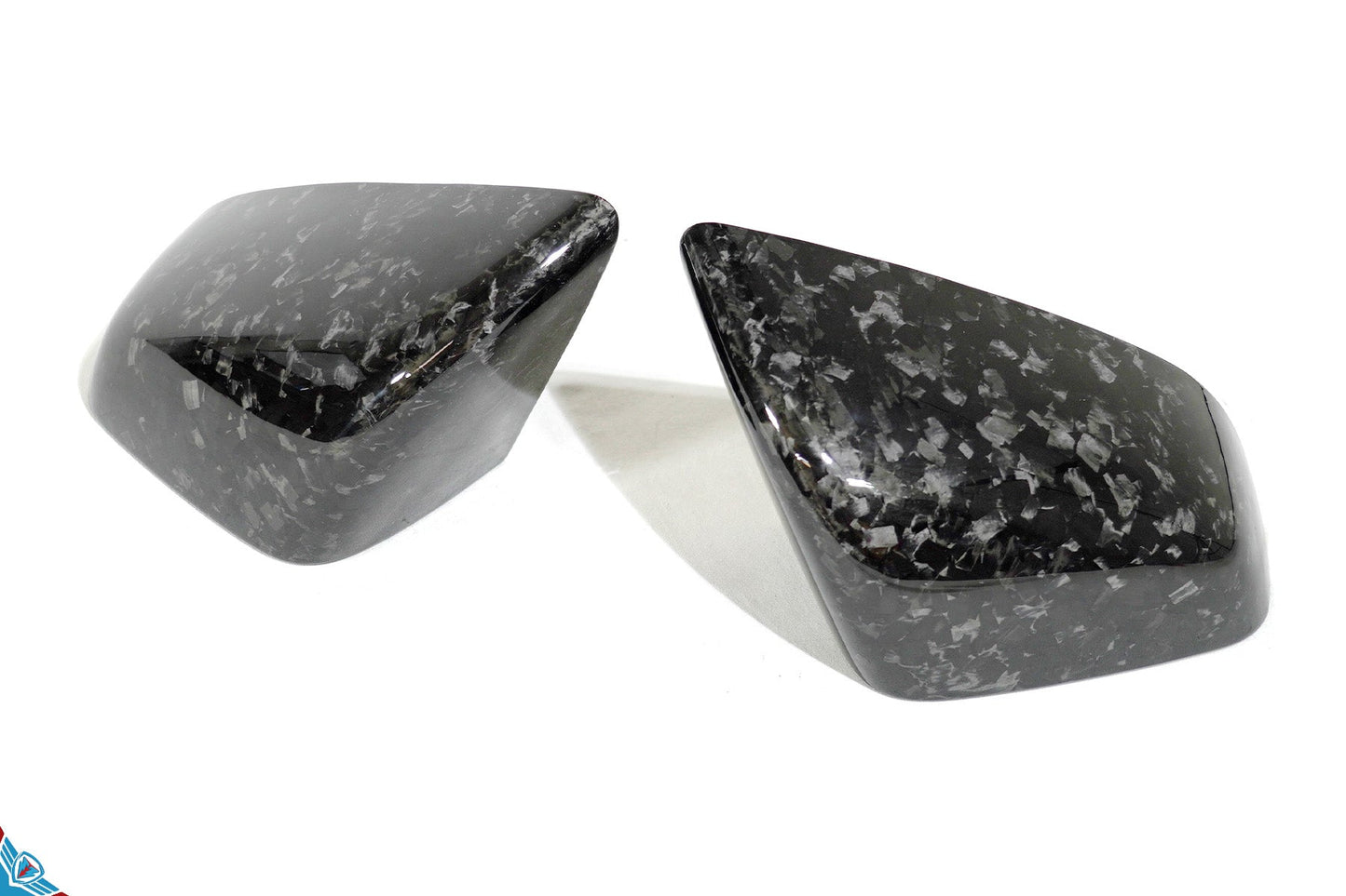 Tesla Model X OEM Overlay Dry Carbon Fiber Mirror Covers [Various Finishes] | FYBR Aerodynamics
