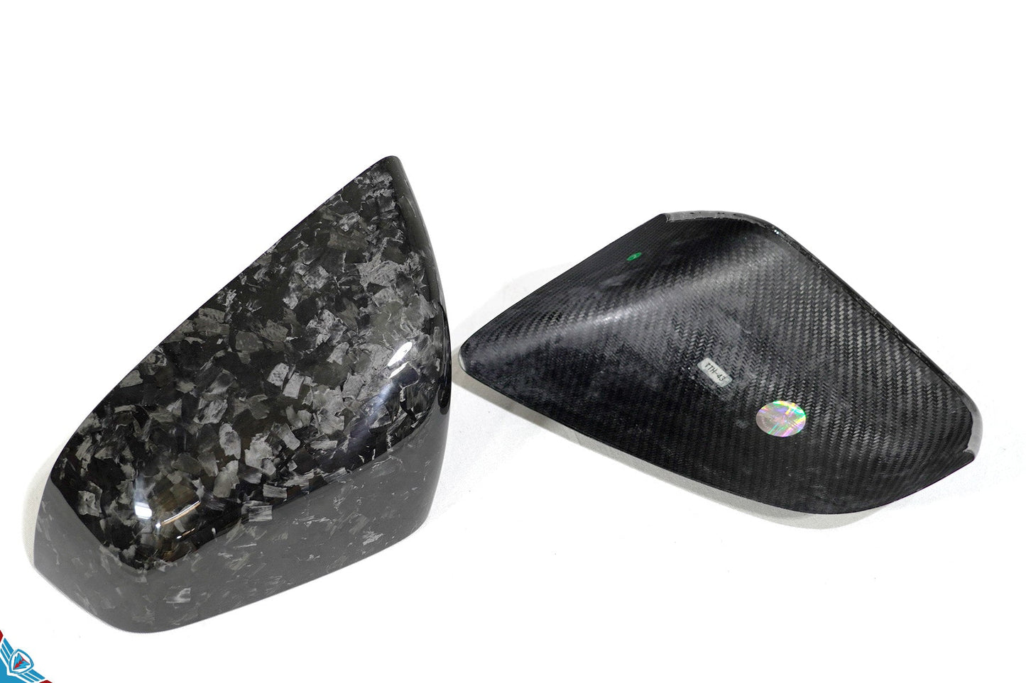Tesla Model X OEM Overlay Dry Carbon Fiber Mirror Covers [Various Finishes] | FYBR Aerodynamics