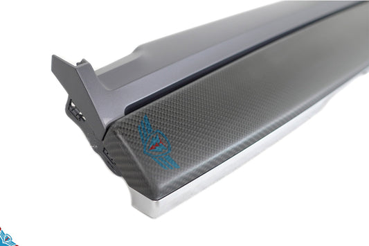 Tesla Model 3 & Y Premium Carbon Fiber Dashboard & Front Door Trim Replacement Kit | FYBR