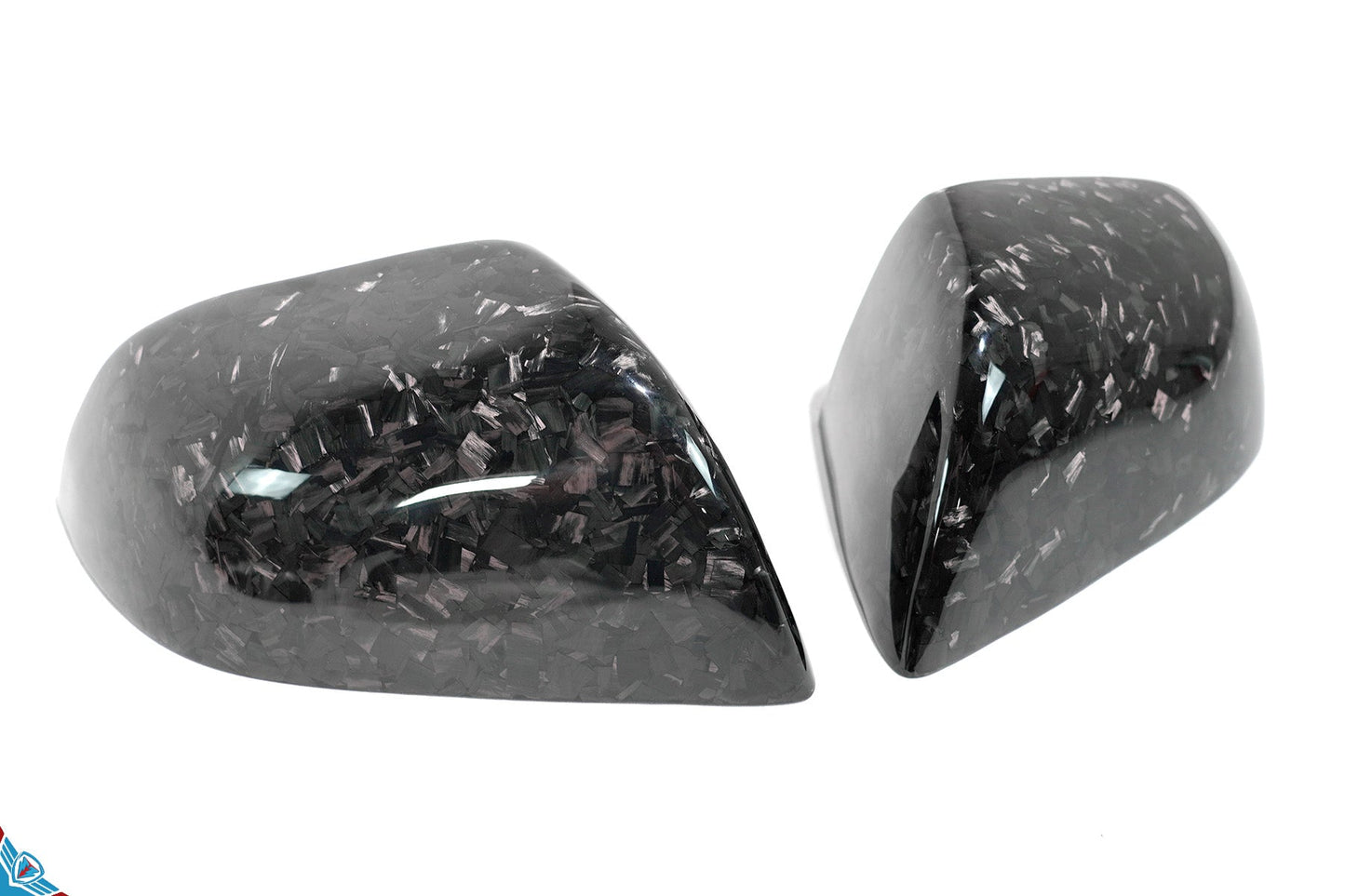 Tesla Model 3 Full OEM Replacement Carbon Fiber Mirror Covers [Various Finishes] | FYBR Aerodynamics