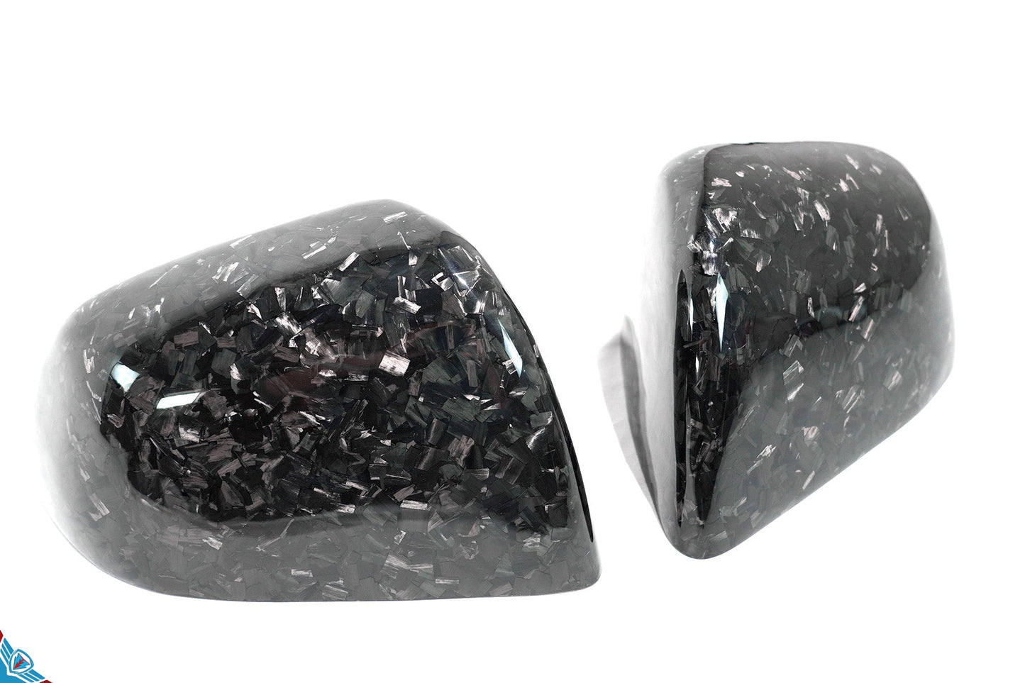 Tesla Model Y Full OEM Replacement Carbon Fiber Mirror Covers [Various Finishes] | FYBR Aerodynamics