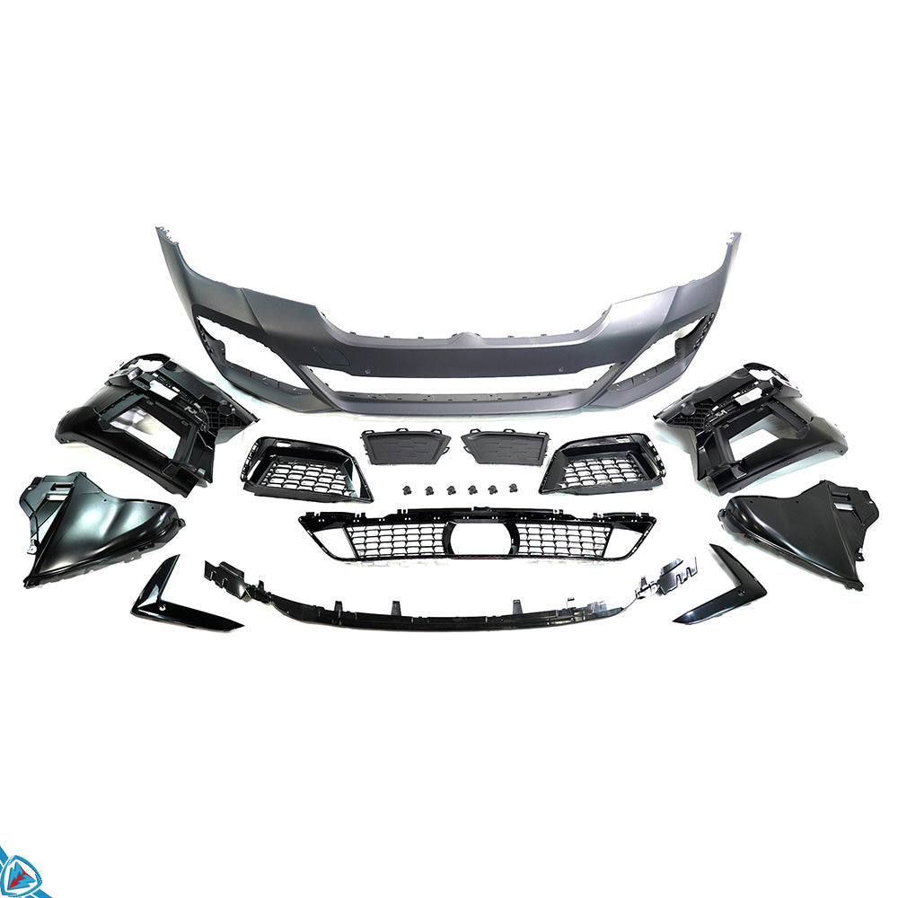 2021-2023 BMW LCI 5 Series (G30) M Sport Style Front Bumper Conversion Kit