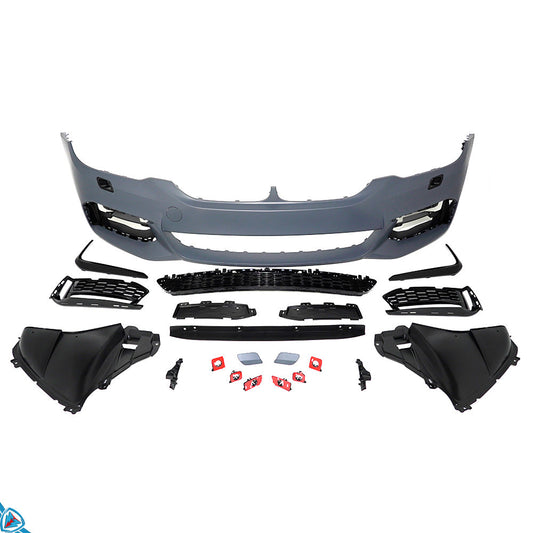 2017-2020 BMW Pre-LCI 5 Series (G30) M Sport Style Front Bumper Conversion Kit