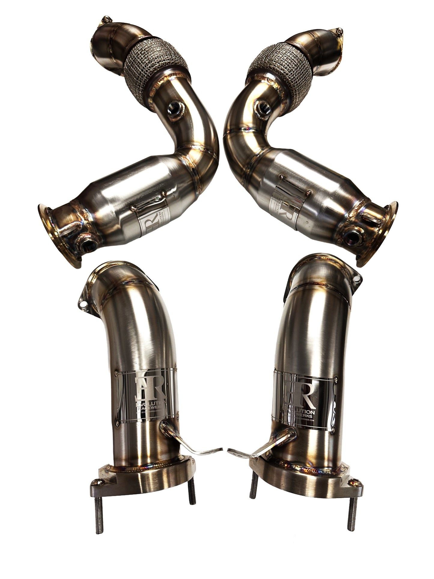Sports Series High Flow Catted Downpipe for 2024+ X5/X6/X7 M60i & XB7 S68 Engine