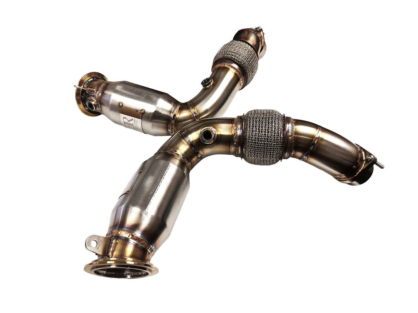 Sports Series High Flow Catted Primary Downpipe 2024+ X5/X6/X7 M60i & XB7 S68 Engine