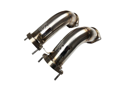 Competition Series Catless Secondary Downpipes 2024+ X5/X6/X7 M60i & XB7 S68 Engine