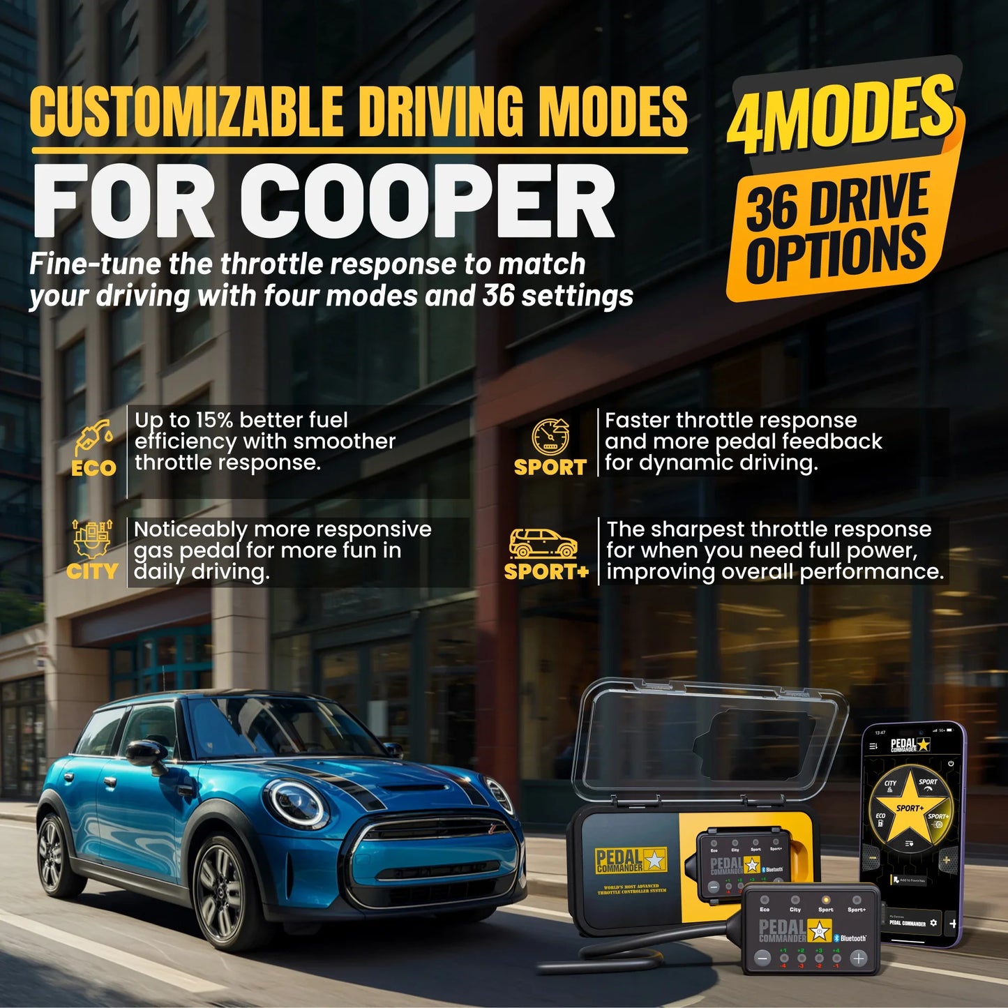 Pedal Commander for MINI Cooper