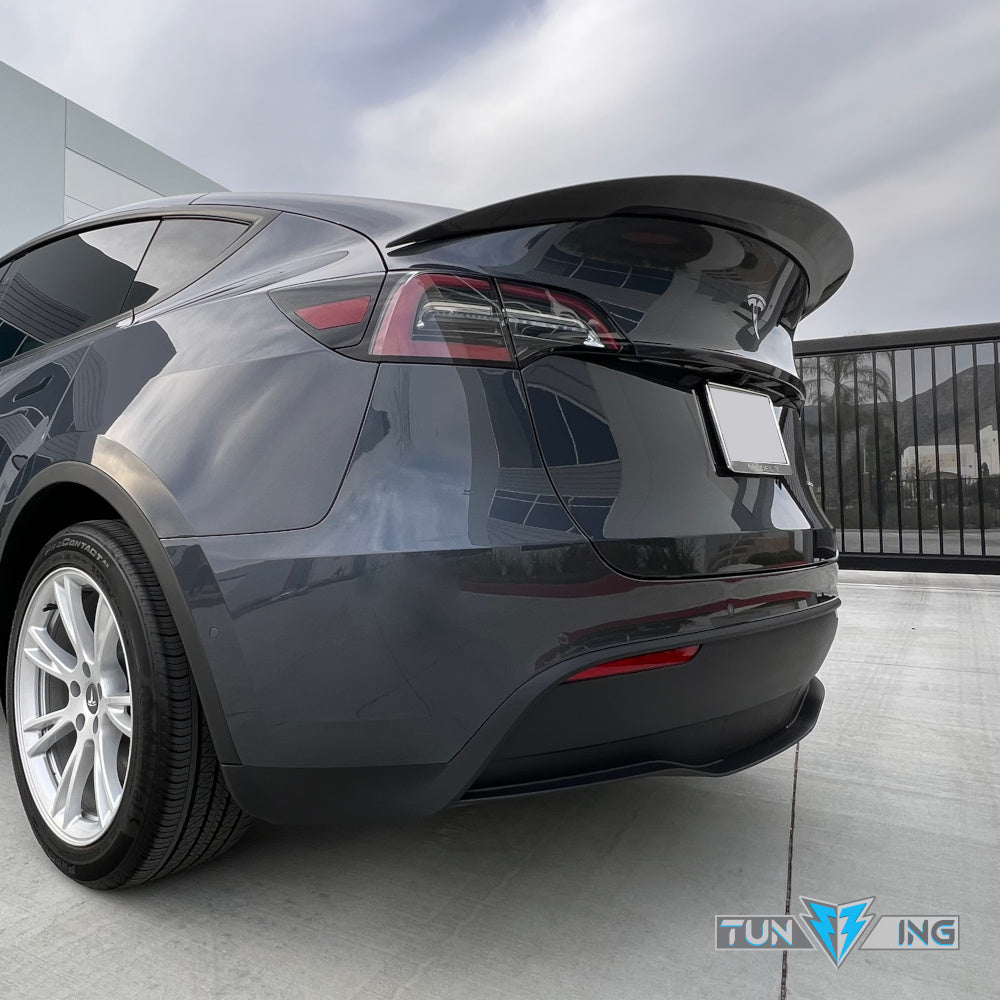 2020-2024 Tesla Model Y (1st-Gen) AGX Style Dry Carbon Fiber Trunk Spoiler | FYBR Aerodynamics