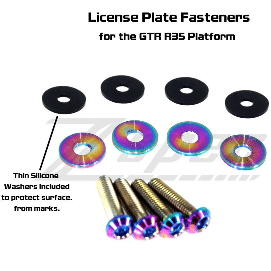 ZSPEC "Stage 1" Dress Up Bolts® Fastener Kit for '09-23 Nissan GTR (R35), Titanium & Billet