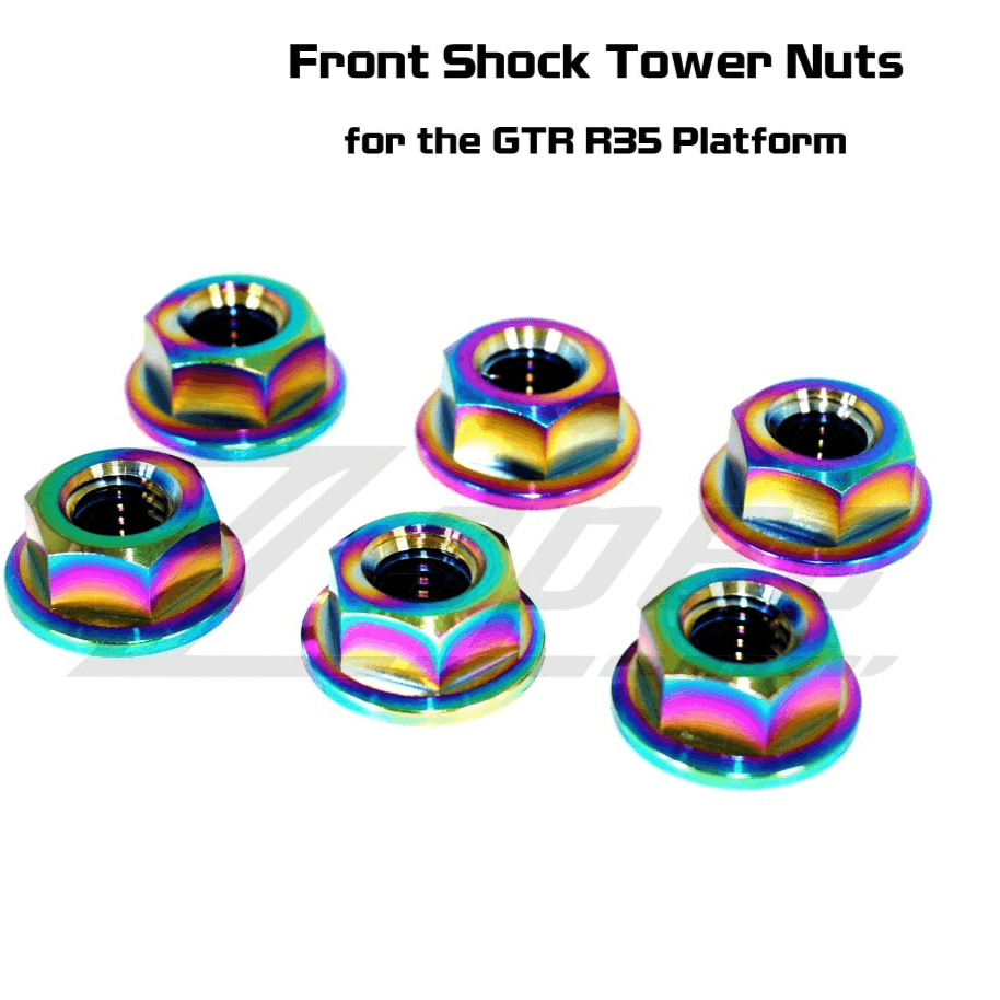 ZSPEC "Stage 1" Dress Up Bolts® Fastener Kit for '09-23 Nissan GTR (R35), Titanium & Billet