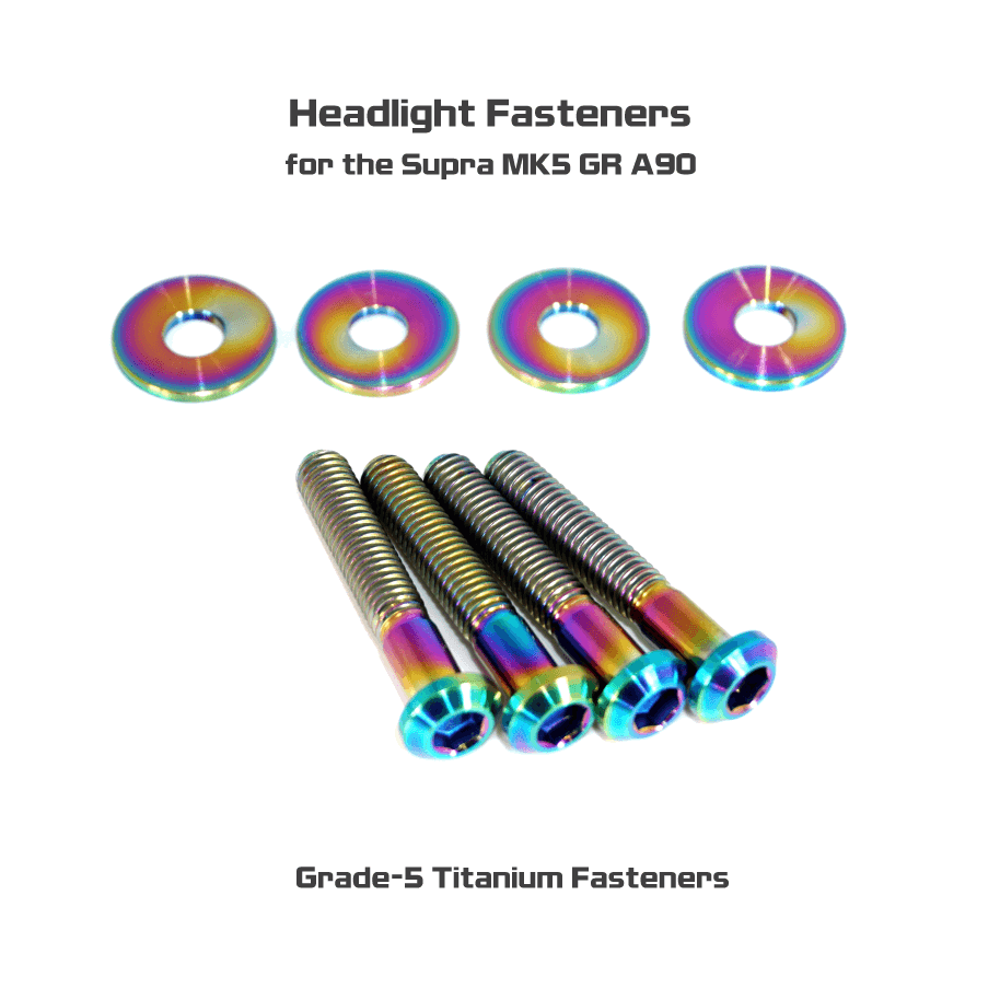 ZSPEC "Stage 2" Fastener Kit for '20+ Toyota Supra MKV GR A90, Titanium