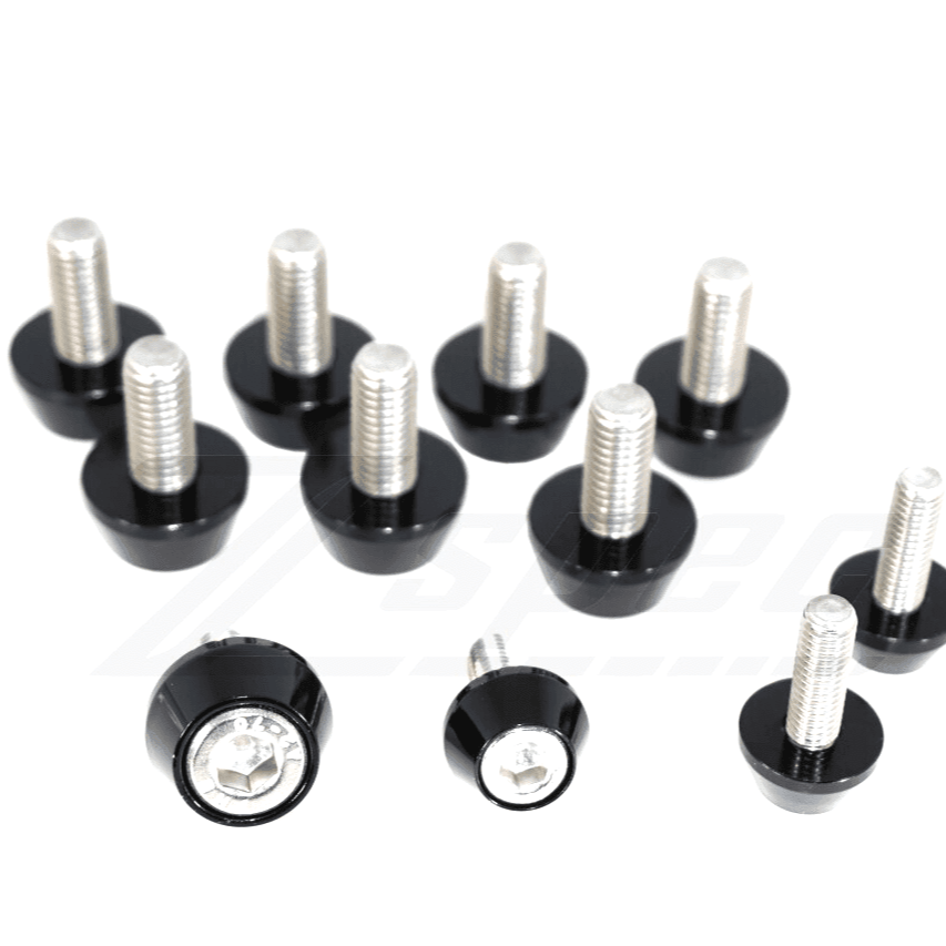 ZSPEC "Stage 3" Dress Up Bolts® Fastener Kit for '18+ Kia Stinger GT K8, Stainless & Billet